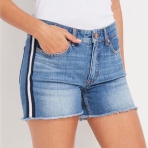 Vineyard Vines size 27 Jamie Striped Grosgrain Jean Cutoff Shorts